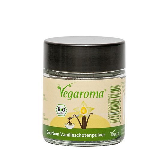 Bourbon Vanilleschotenpulver bio Vegaroma
