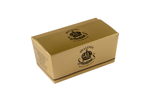 Pralinés Selectinas - Belgische Pralinen Überraschungsbox best of Mischung Alkoholfrei / Alkoholhaltig